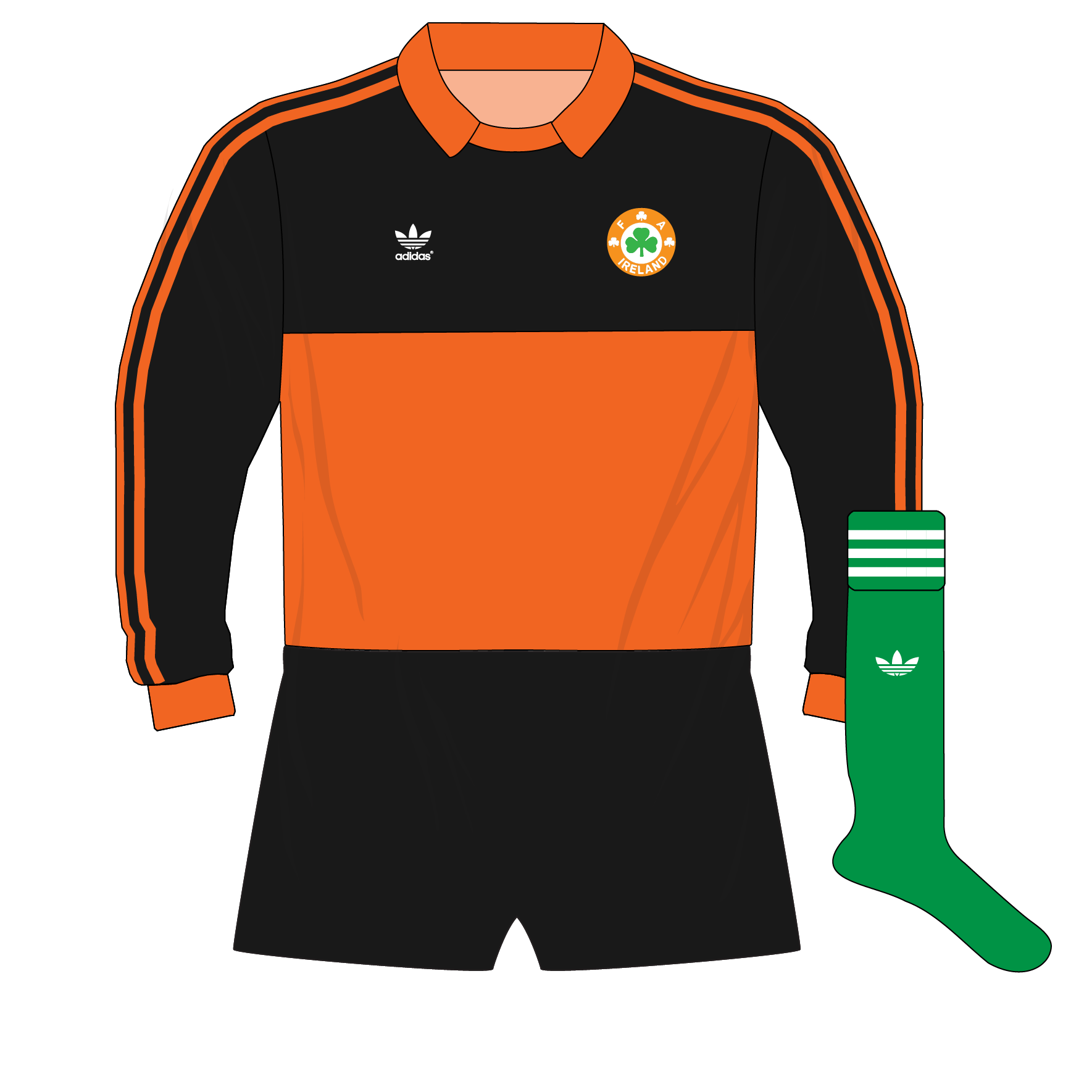 ireland goalkeeper jersey