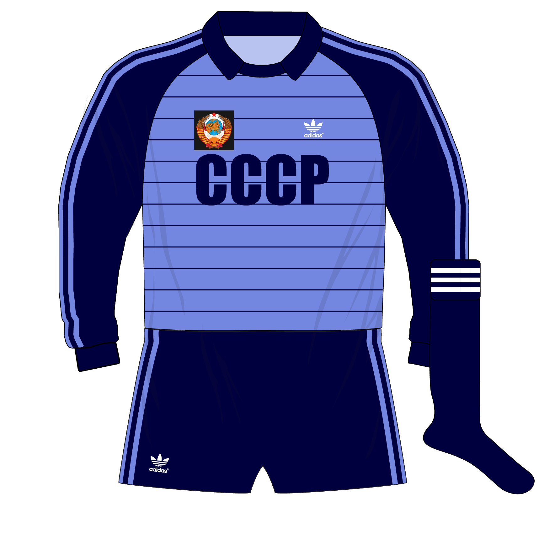adidas-USSR-CCCP-blue-goalkeeper-shirt-jersey-1982-Dasayev –