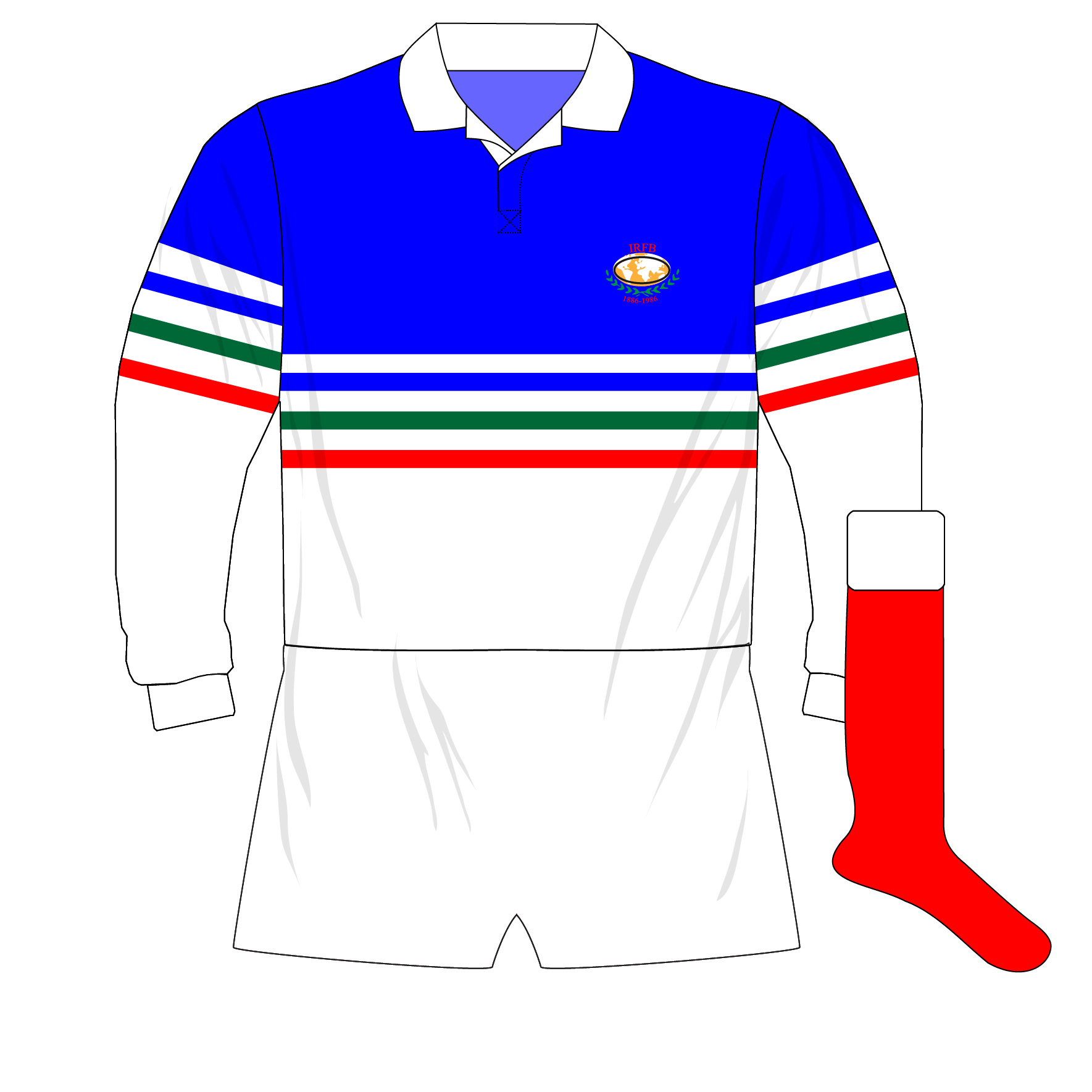 Rugby: the world in union, 1986 – Museum of Jerseys