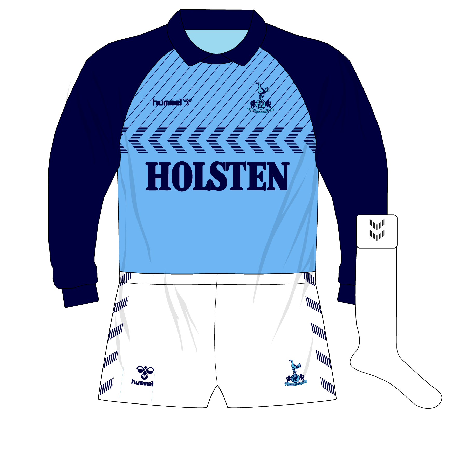 Tottenham Hotspur Reissue Late 1980s hummel Kits - FOOTBALL FASHION