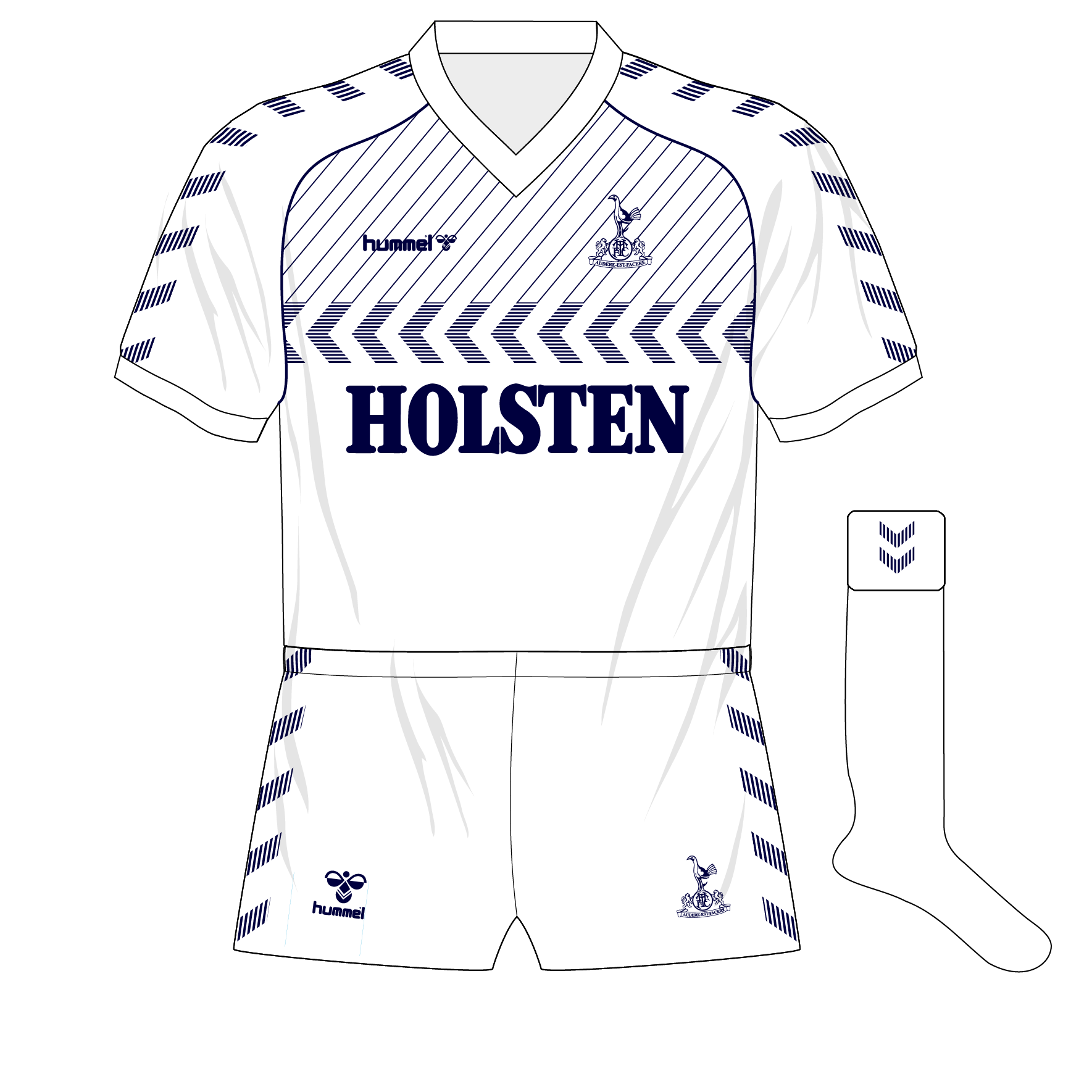 Tottenham Hotspur Reissue Late 1980s hummel Kits - FOOTBALL FASHION