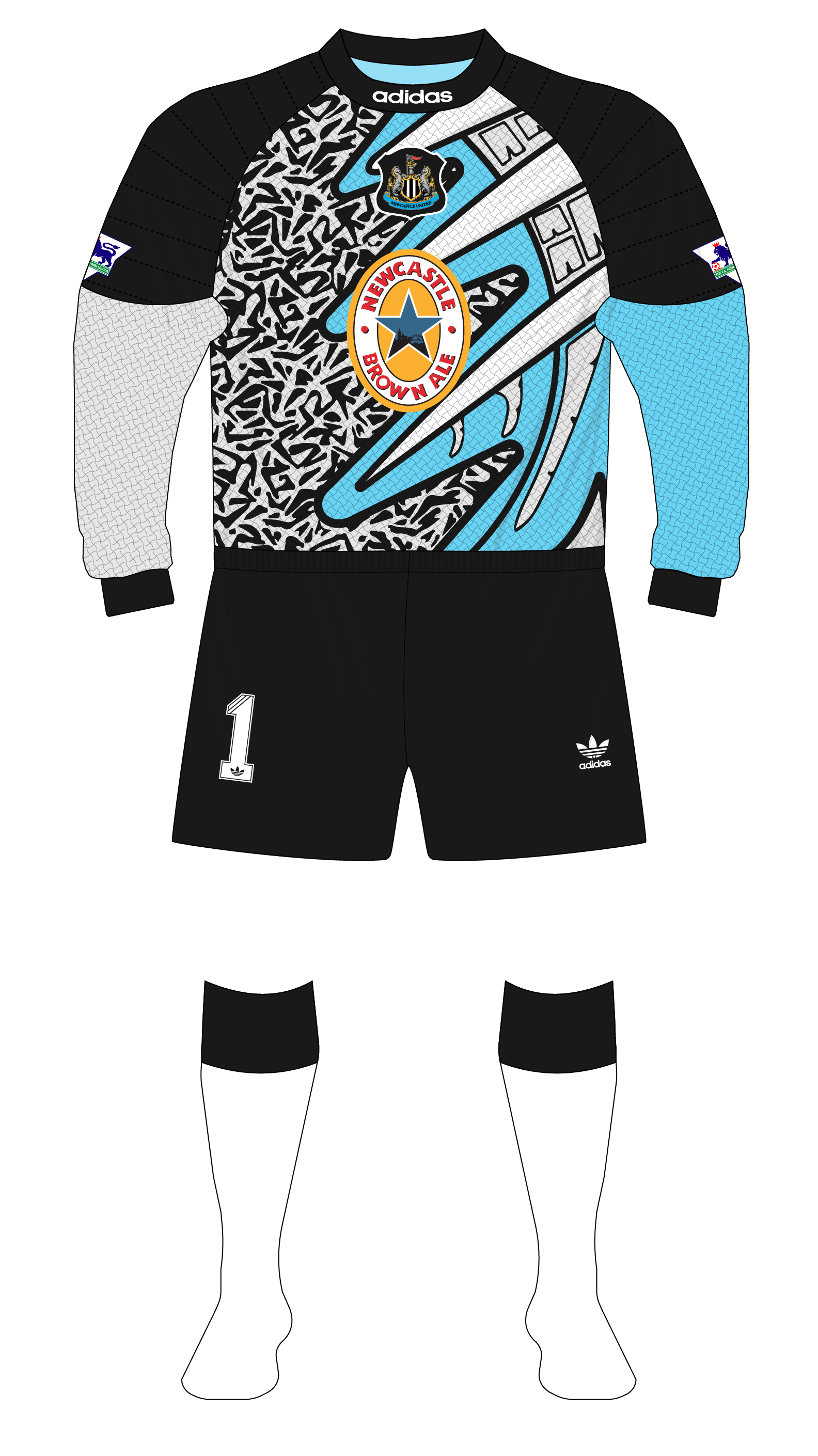 Classic Football Shirts - Newcastle 1996 Goalkeeper by Adidas 🧤 Is this  one of the greatest goalkeeper shirts of all-time? Hitting the site soon!  👀