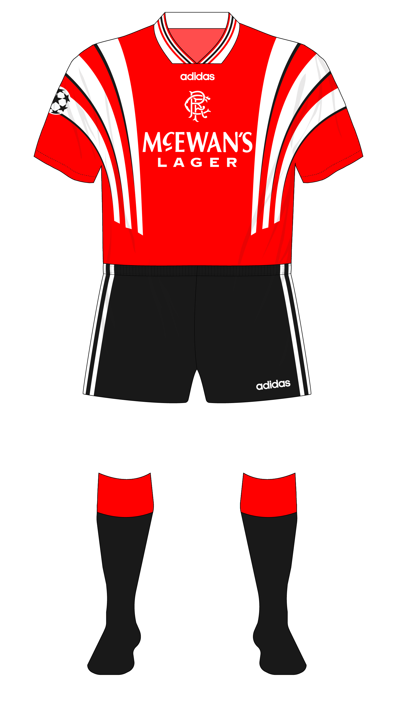 Rangers 1996-97 Third Kit