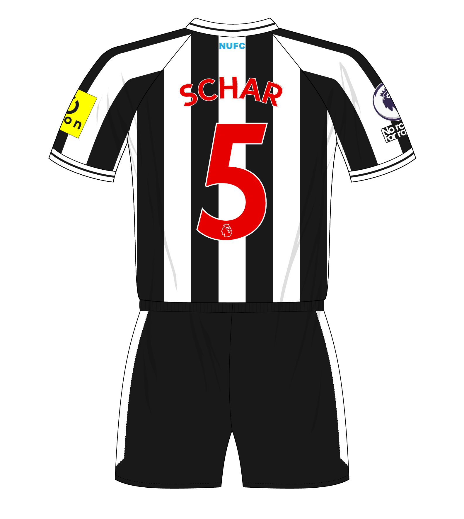 NewcastleUnited20222023homenumber5Schar