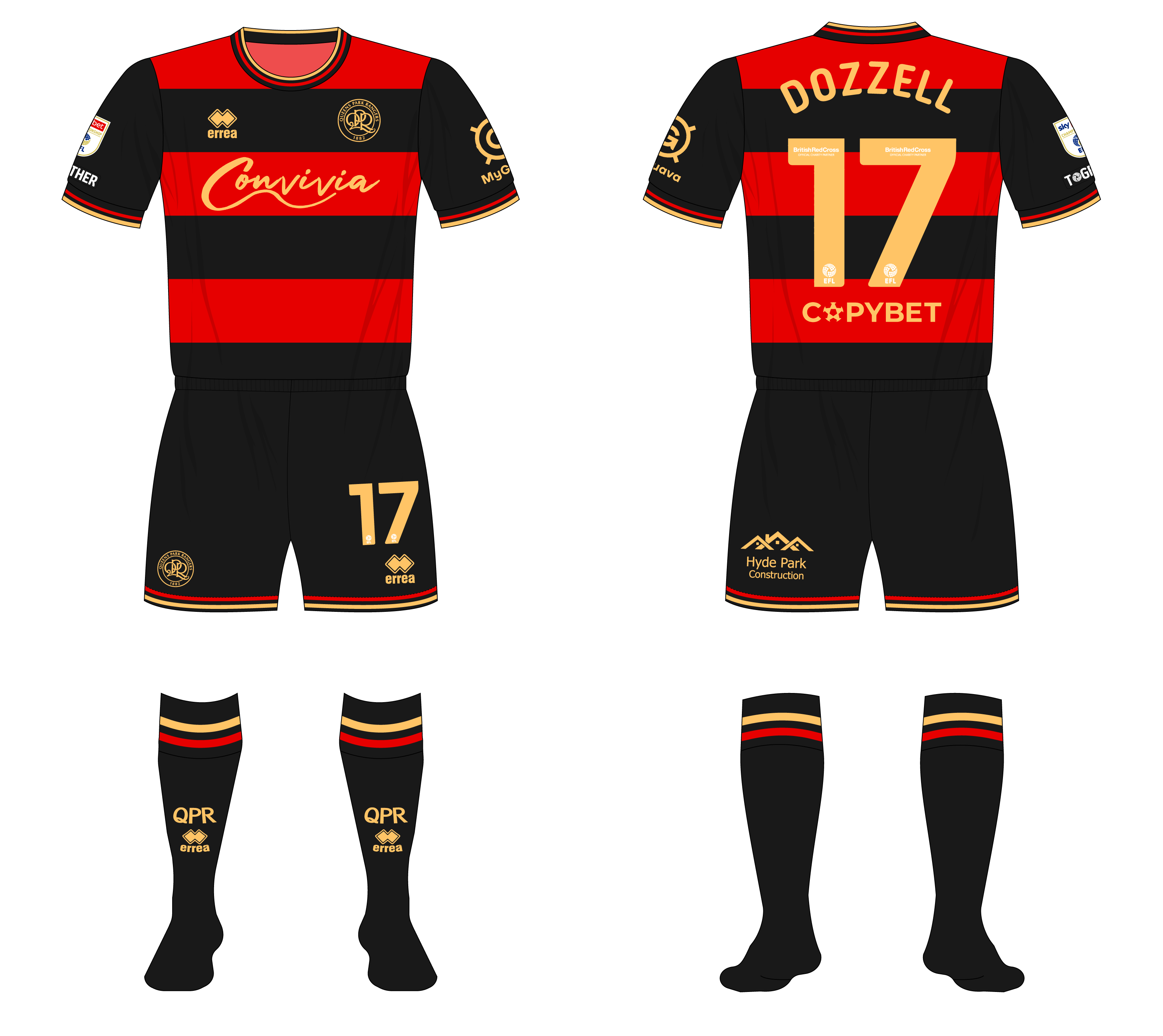 Queens Park Rangers QPR 2023 2024 Erreà goalkeeper pink_1   Museum of